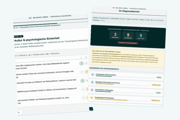Prozessanalyse im KMU: Warum drei Blickwinkel mehr zeigen als jede Einzelmeinung