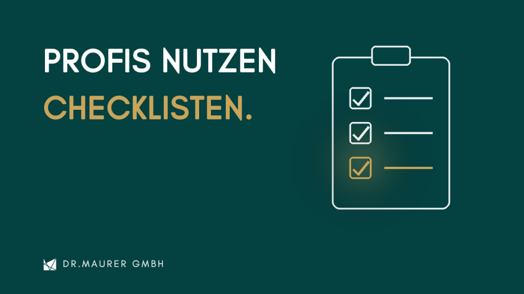 Warum Piloten Checklisten lieben und Fachkräfte sie ablehnen