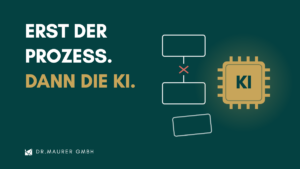 KI hilft nicht, wenn der Prozess kaputt ist: Was Sie vor der KI-Einführung klären müssen
