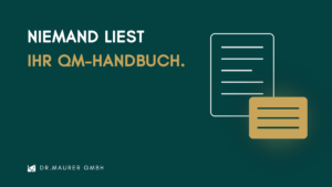 Niemand liest Ihr QM-Handbuch: Warum Prozessdokumentation trotzdem entscheidend ist